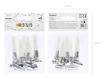 Picture of WHISTLES BLOWOUTS SILVER - 6 PACK